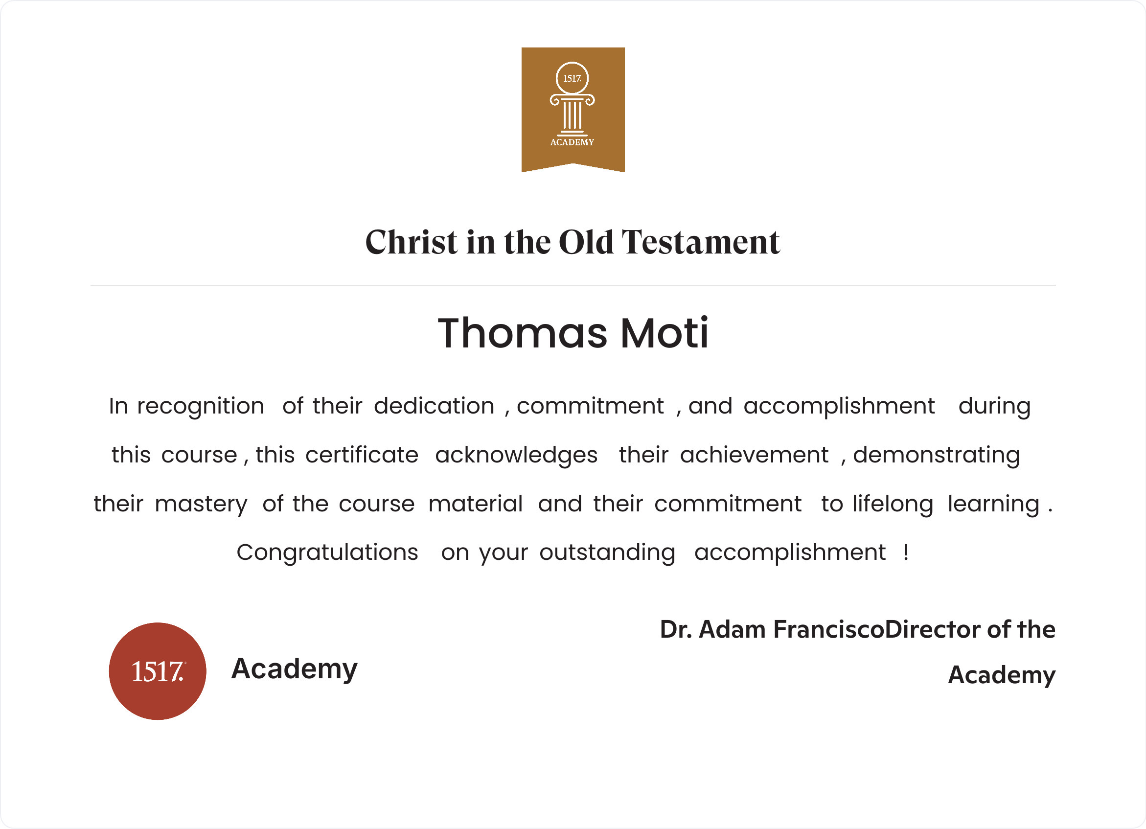 Christ in the Old Testament