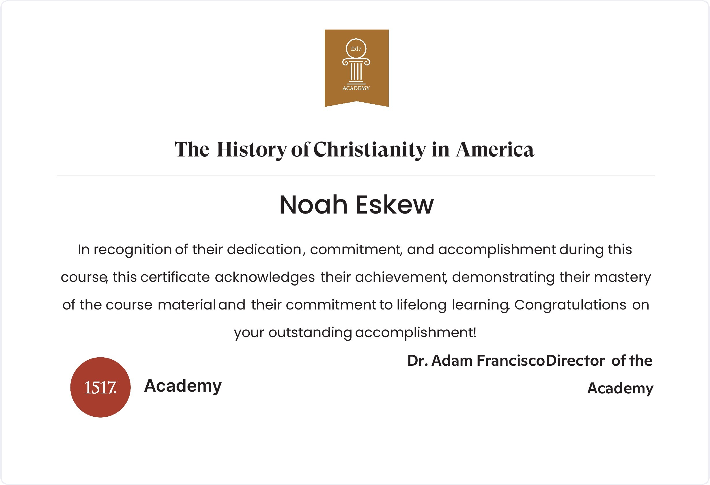 The History of Christianity in America