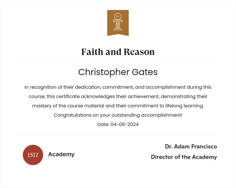 Faith and Reason91