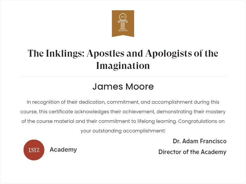 The Inklings: Apostles and Apologists of the Imagination