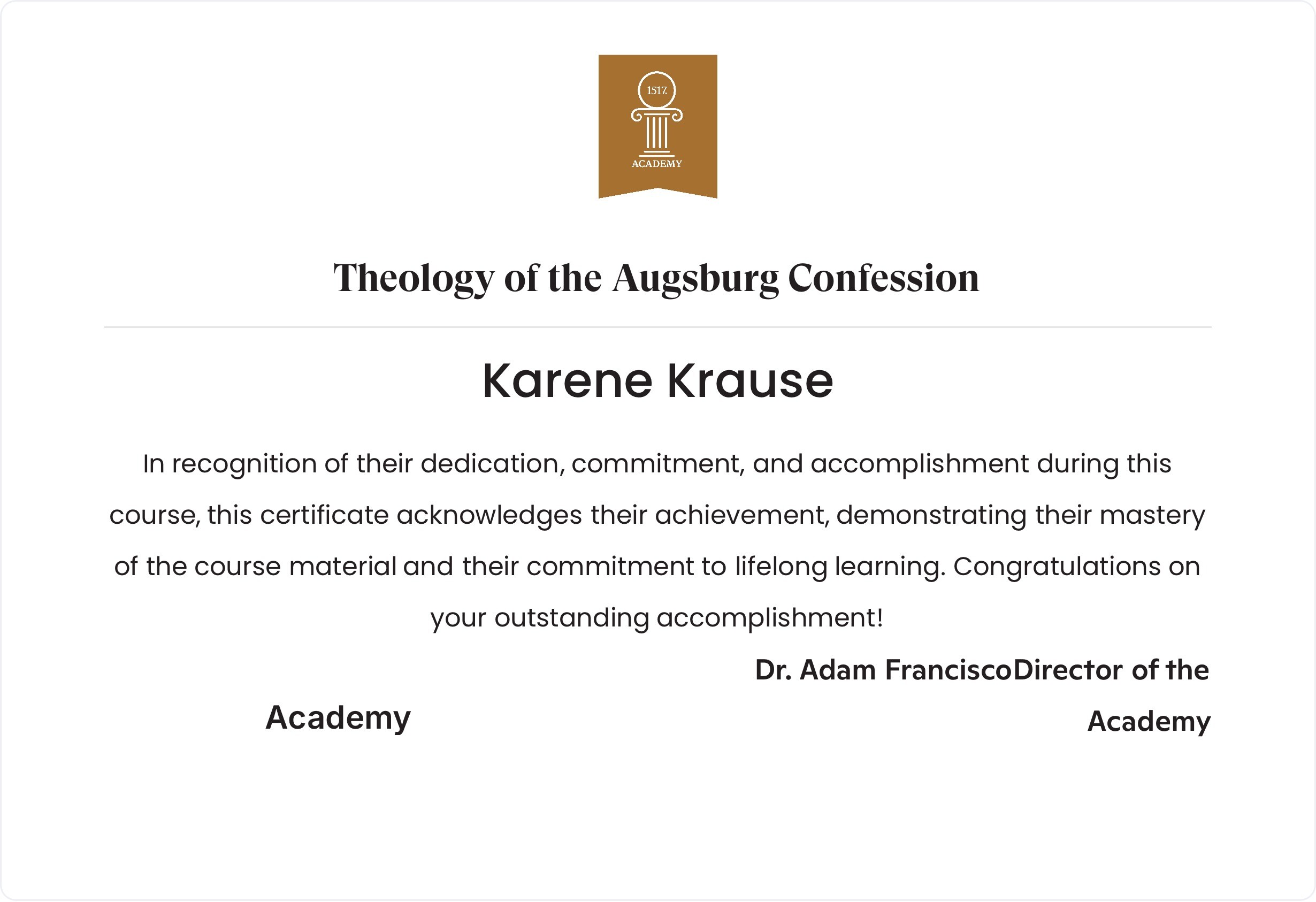 Theology of the Augsburg Confession